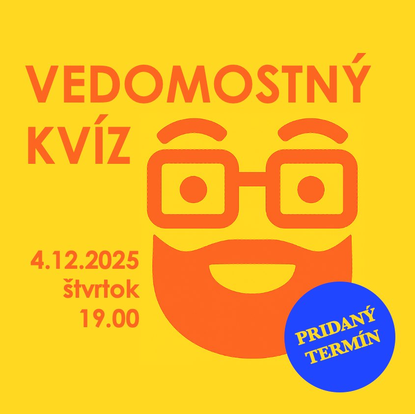 ELEMENT Vedomostný kvíz (PRIDANÝ TERMÍN)