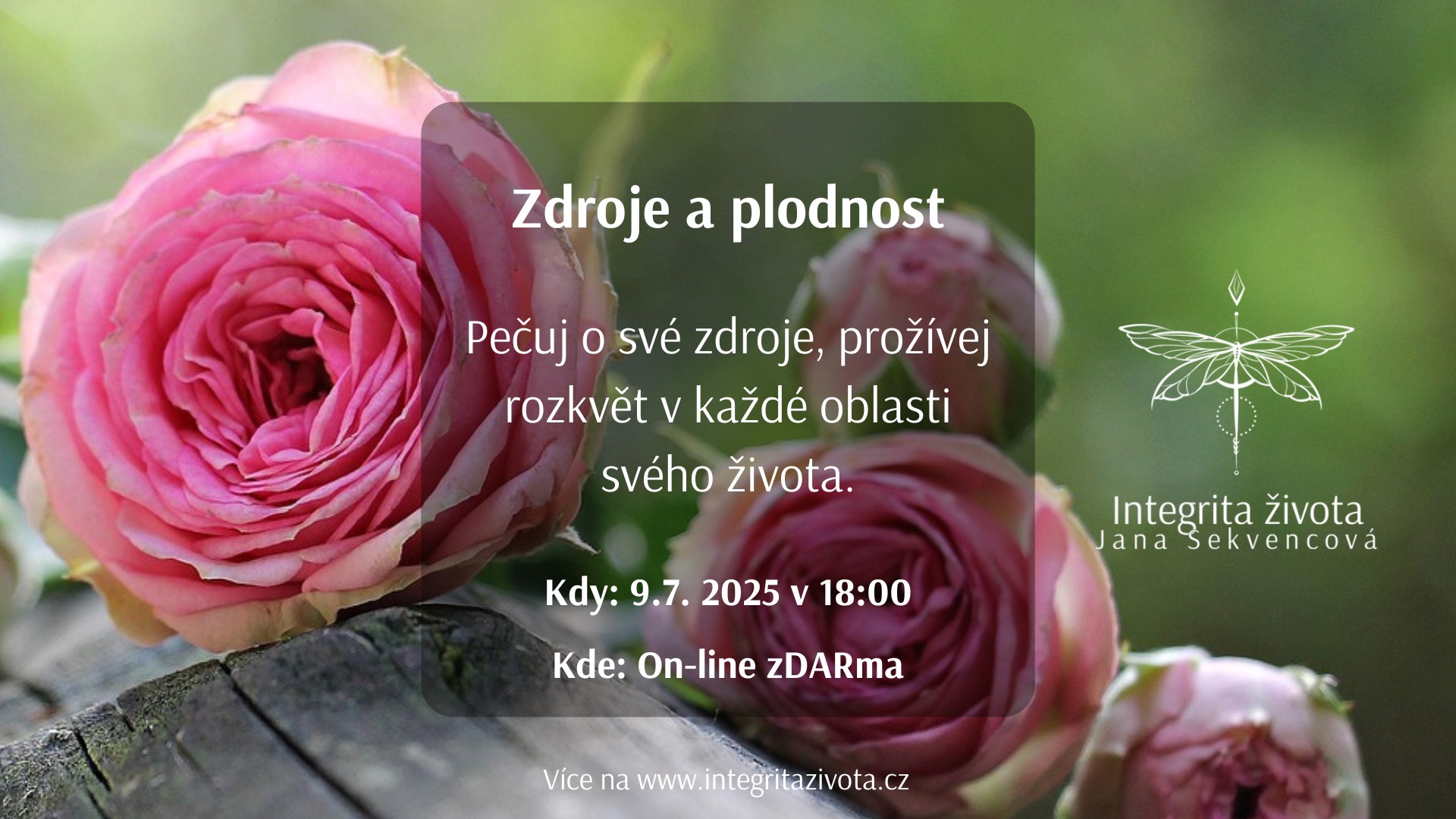 Zdroje a plodnost (on-line zDARma)