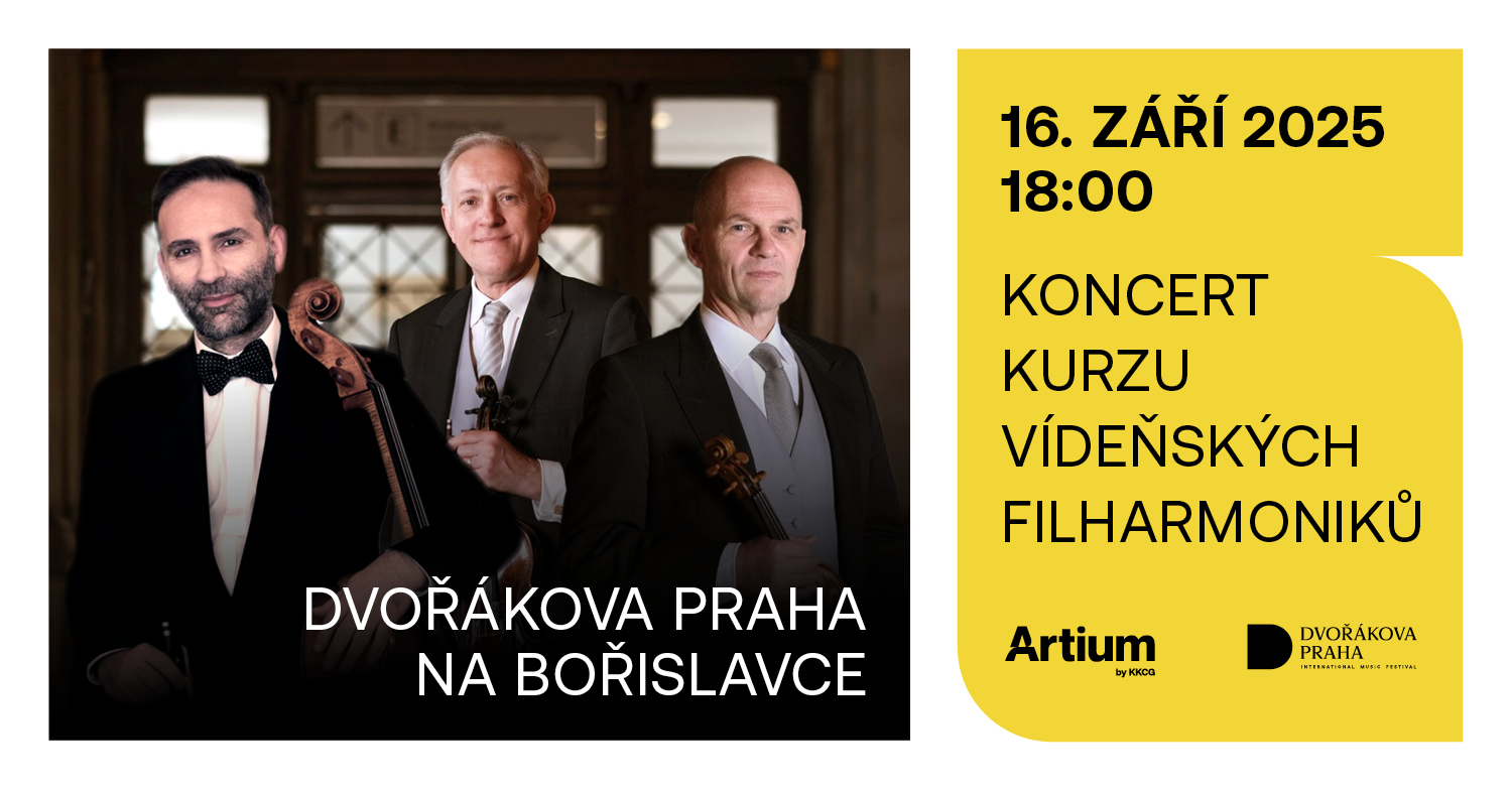 Koncert kurzu Vídeňských filharmoniků | Dvořákova Praha na Bořislavce