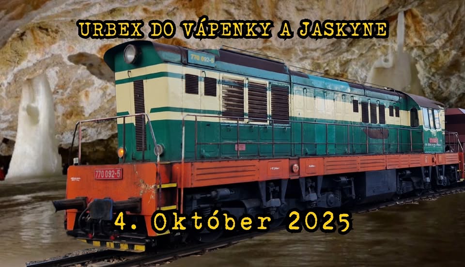 V. URBEX - DO VÁPENKY A JASKYNE