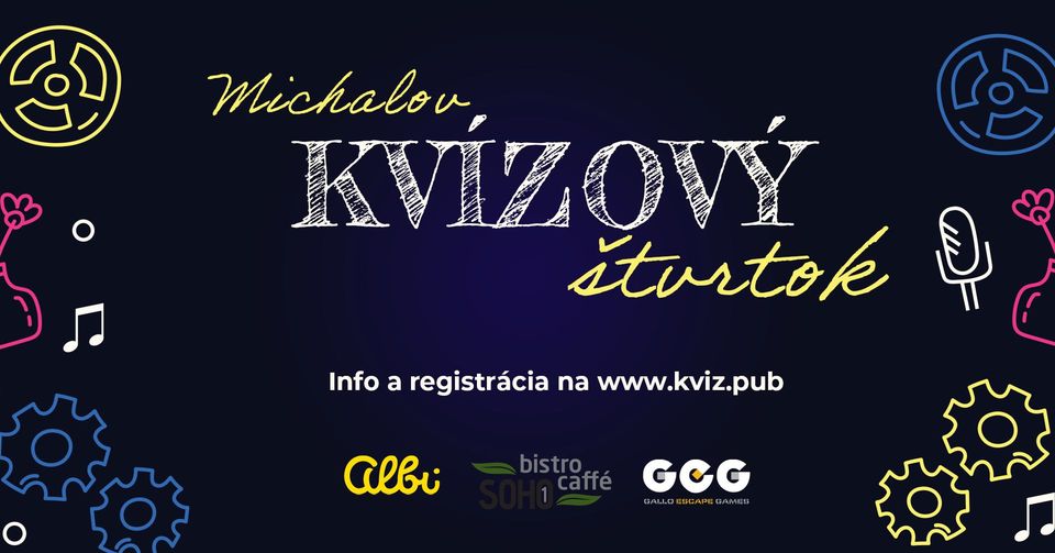 Kvízový Štvrtok v SOHO1 Caffé - 28. 11. 19:30