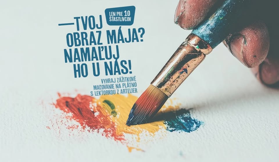 🎨 Súťaž o maľovanie na námestí!