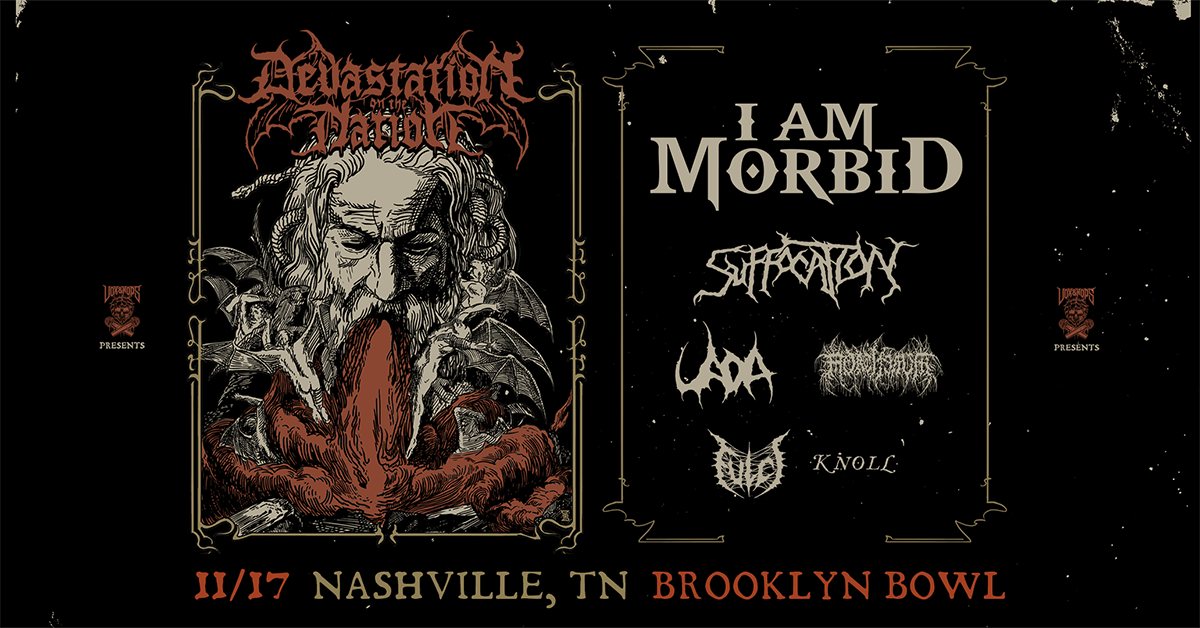 I Am Morbid - Devastation On The Nation Tour