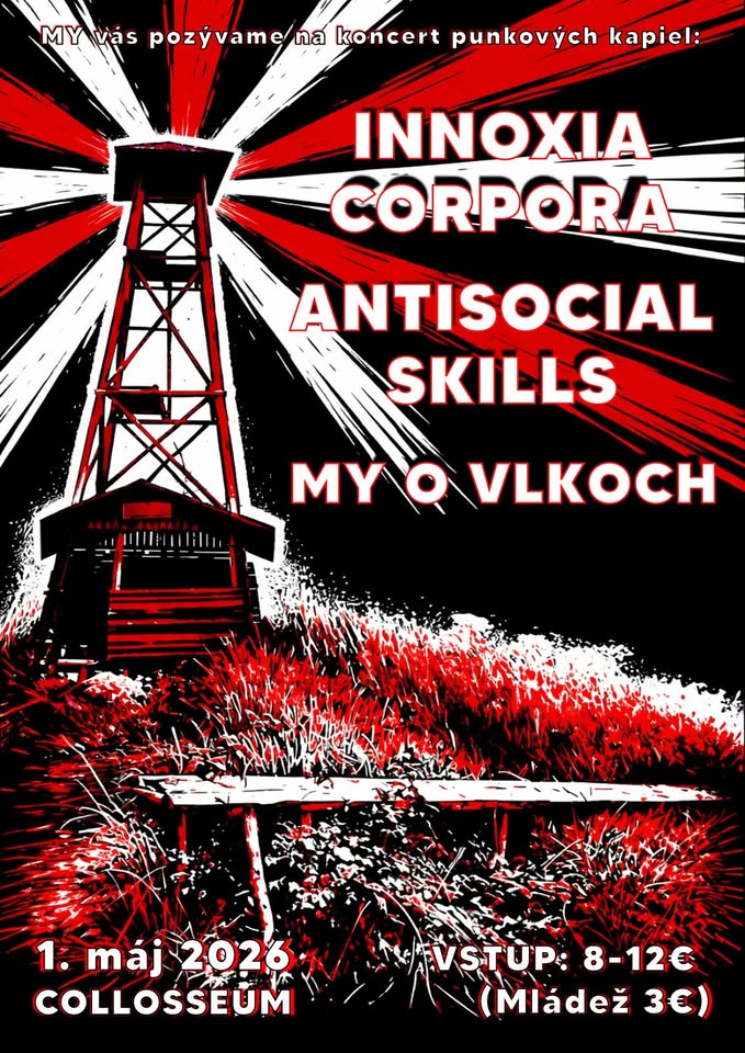 3x PUNK hore v Colle (Innoxia Corpora, Antisocial Skills, My o vlkoch)