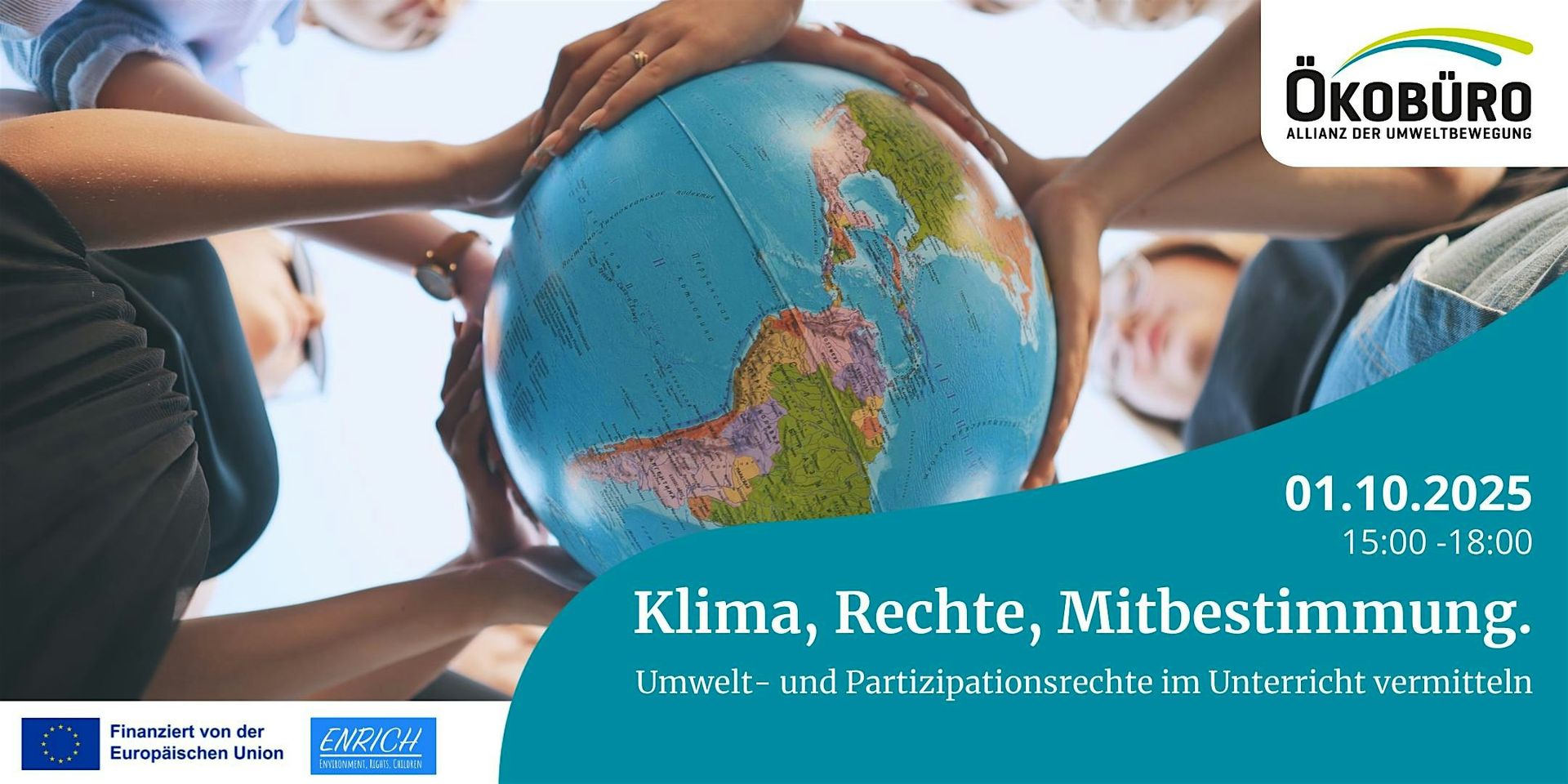 Klima, Rechte, Mitbestimmung.