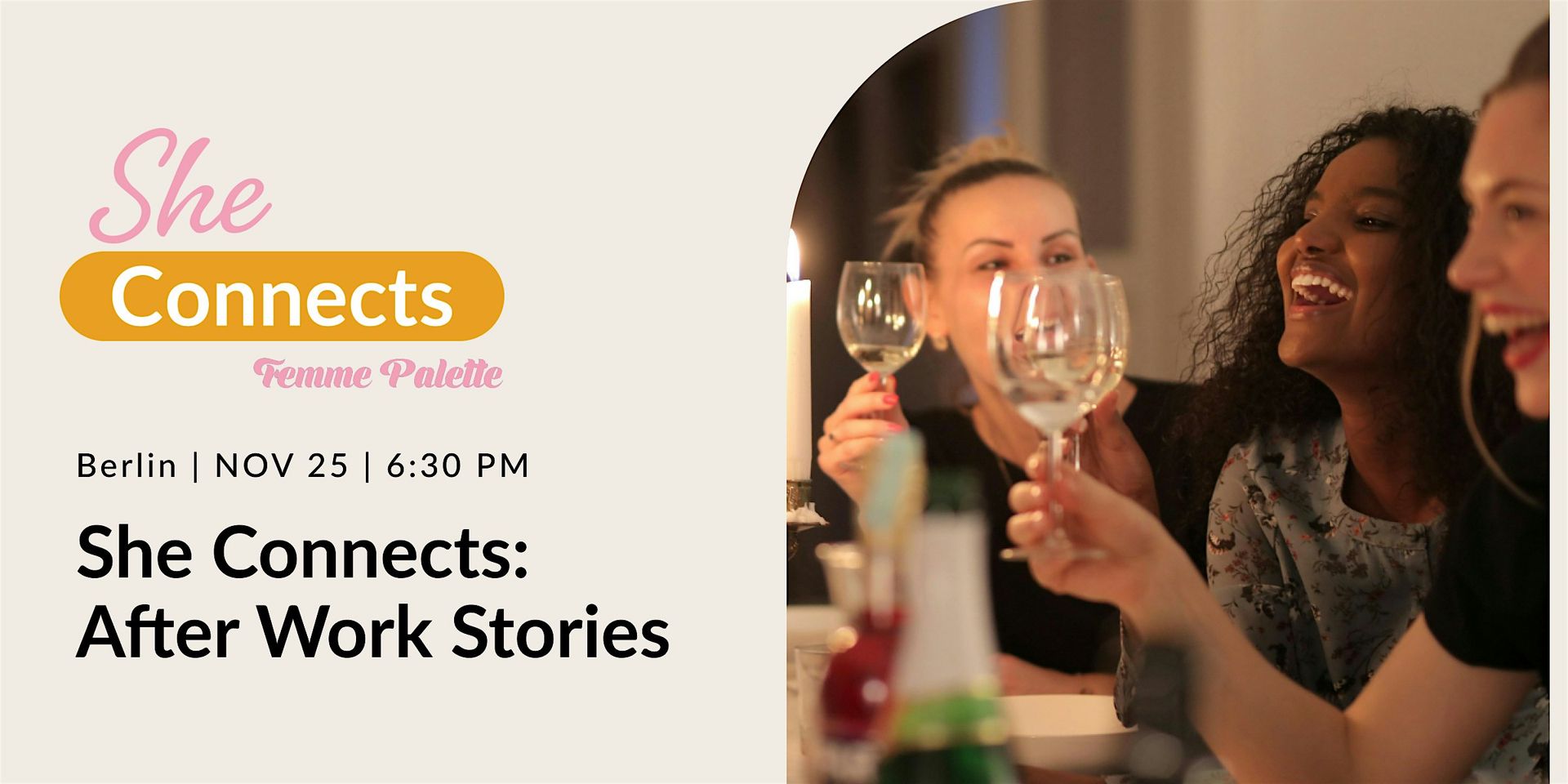 She Connects: Berlin After Work Stories, by Femme Palette