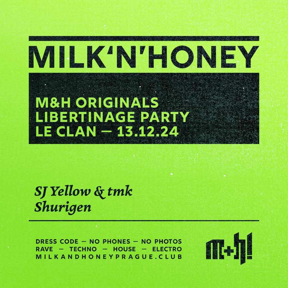 MILK & HONEY – M&H Originals Libertinage Party