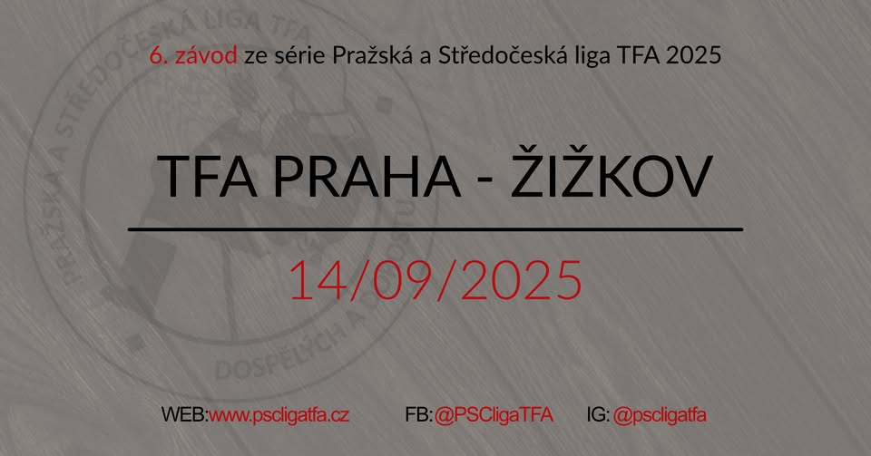 TFA Praha - Žižkov - 6. kolo PSC ligy TFA 2025