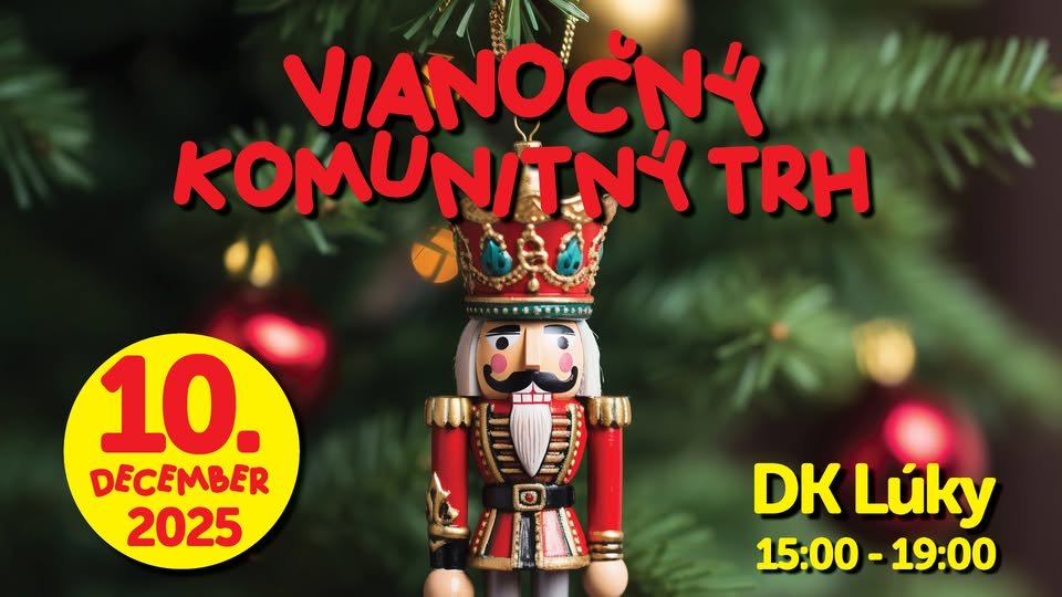 VIANOČNÝ KOMUNITNÝ TRH s programom