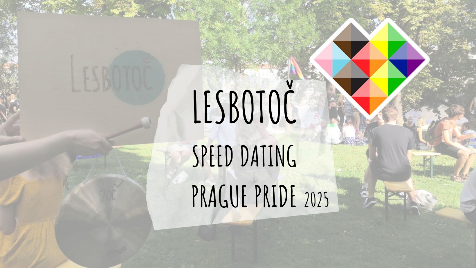 Lesbotoč Speed dating na Prague Pride 2025