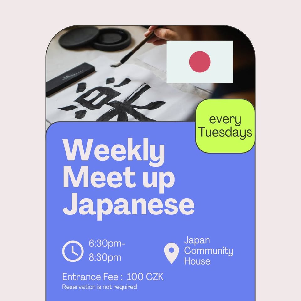Weekly Meet up Japanese ! : Tuesdays night 18:30-20:30