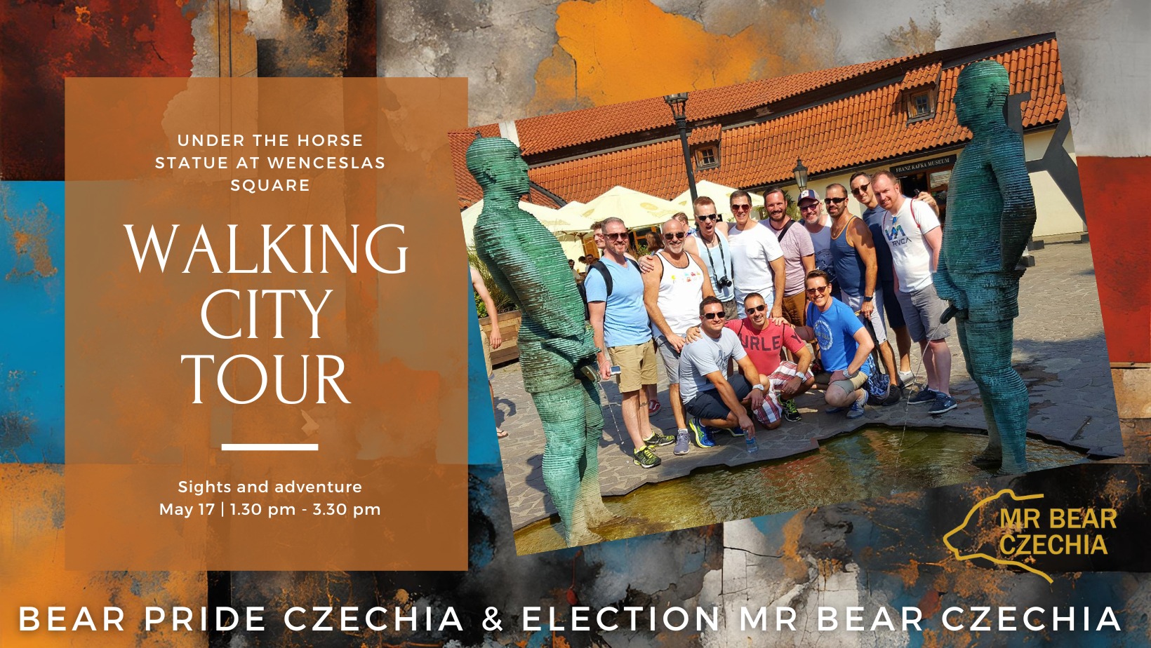 Bear Pride Czechia-Walking city tour