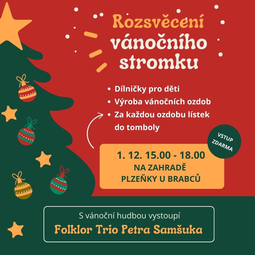 Rozsvěcení vánočního stromku