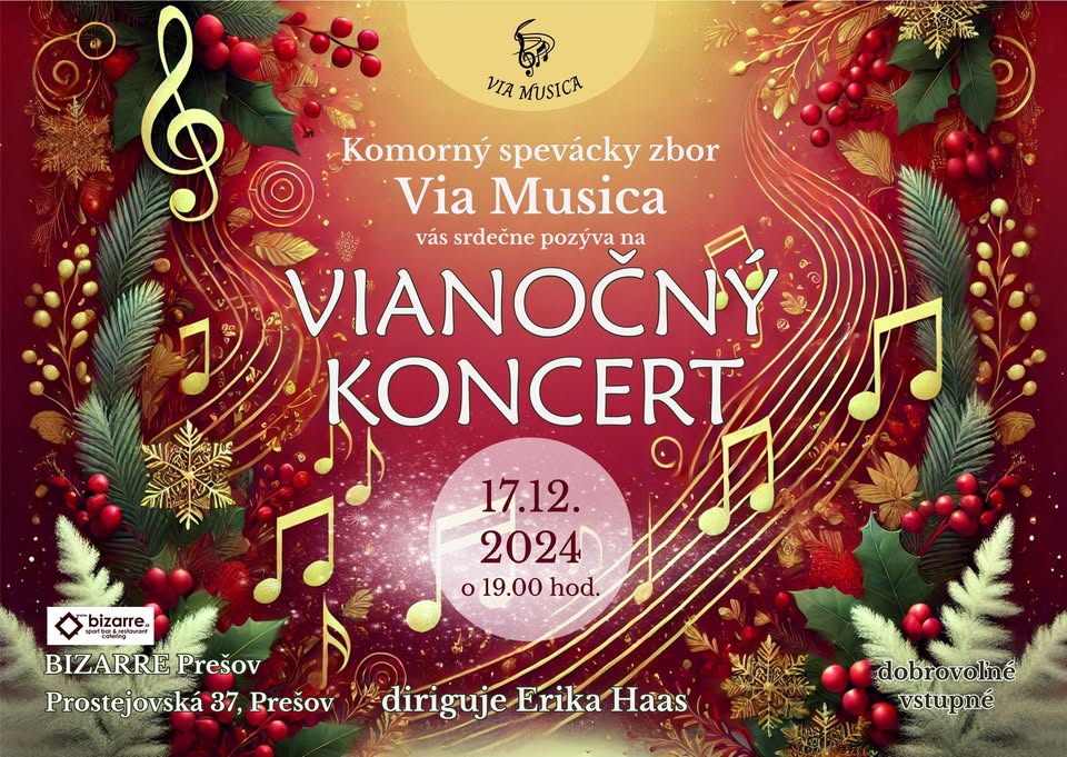 Vianočný koncert / Via Musica - diriguje Erika Haas