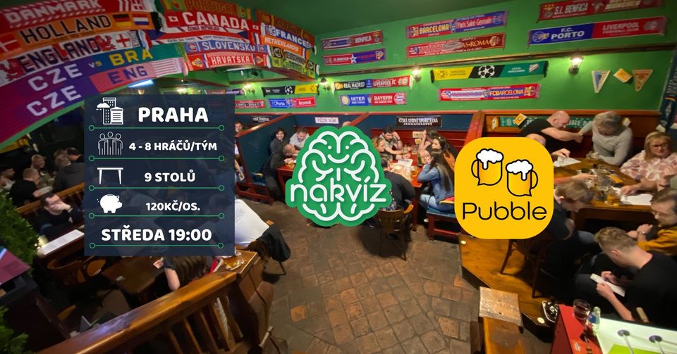Na kvíz do Pubble každou středu