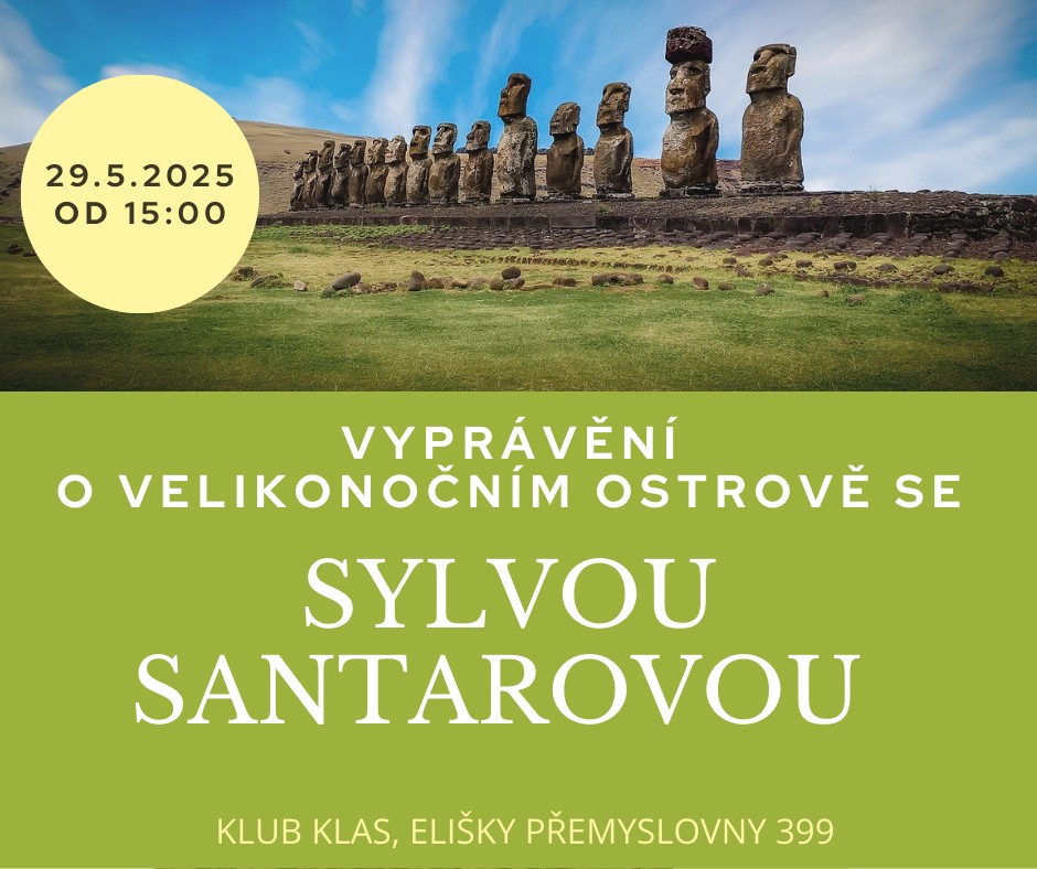 PRO SENIORY: Vyprávění o Velikonočním ostrově se Sylvou Santarovou