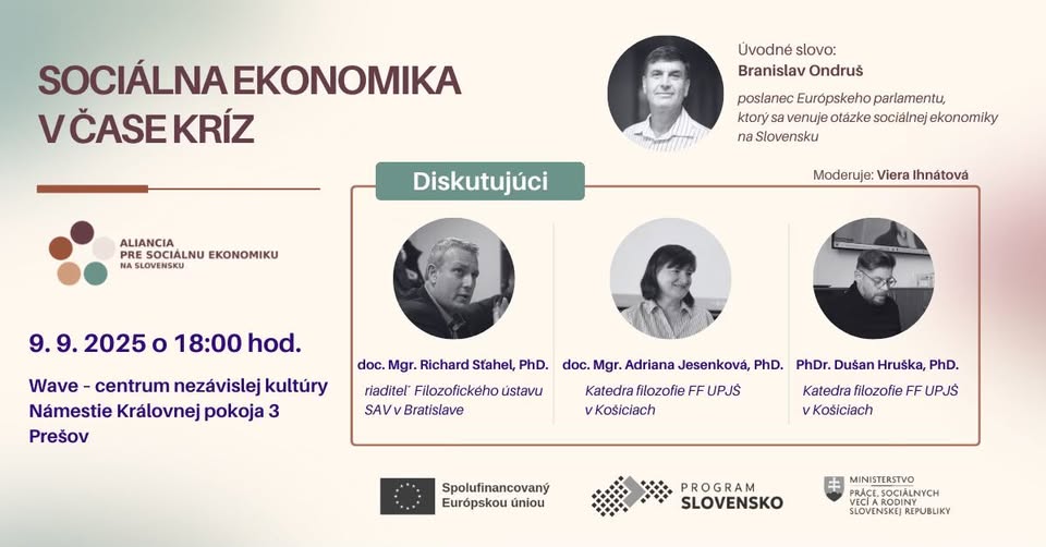 Sociálna ekonomika v čase kríz