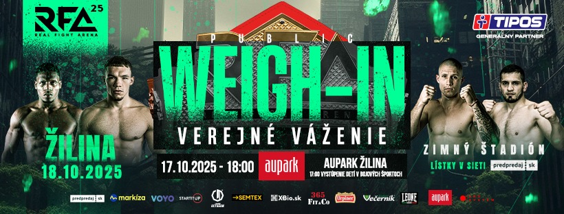 Verejné váženie fighterov RFA