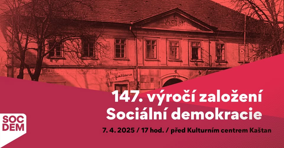 Setkání k 147. výročí založení Sociální demokracie