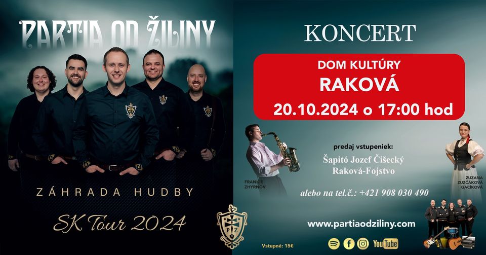 PARTIA OD ŽILINY - RAKOVÁ