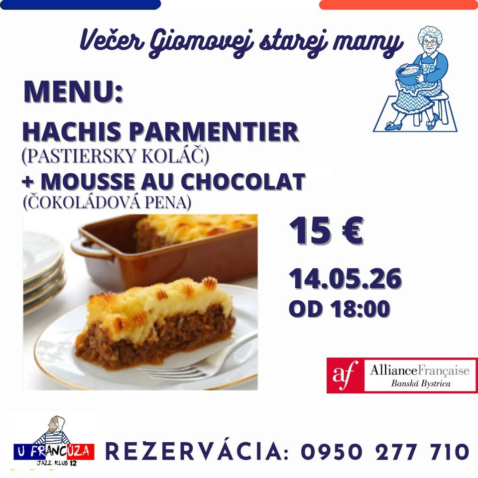 VEČER GIOMOVEJ STAREJ MAMY @ U FRANCÚZA