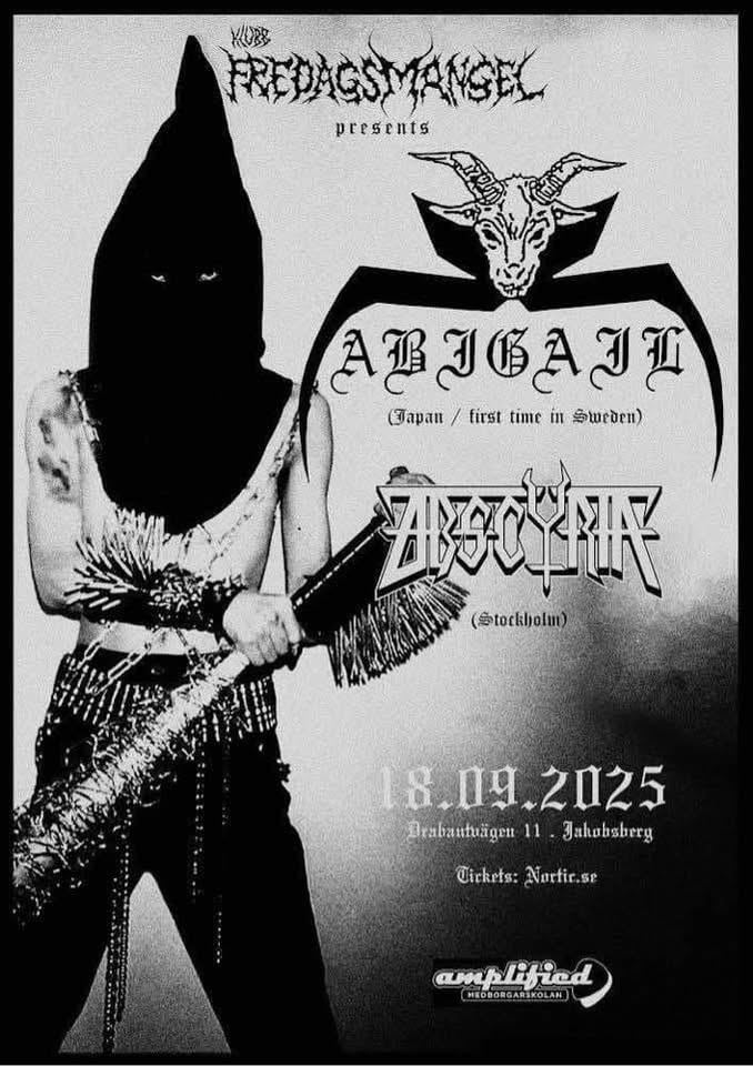 Abigail + Obscyria SOLD OUT! Live @Klubb Fredagsmangel +ihate records