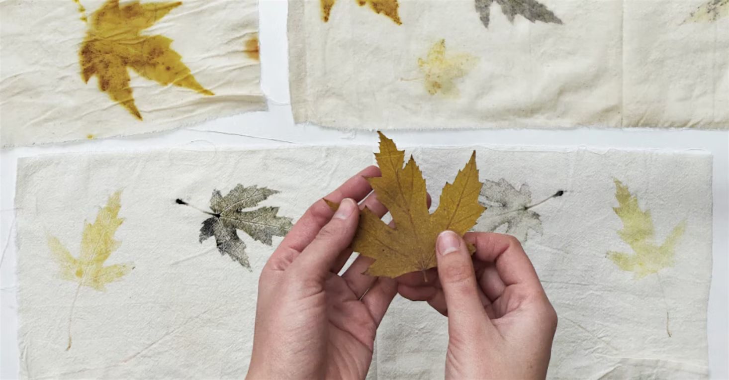 ECO PRINT CLOTHES workshop