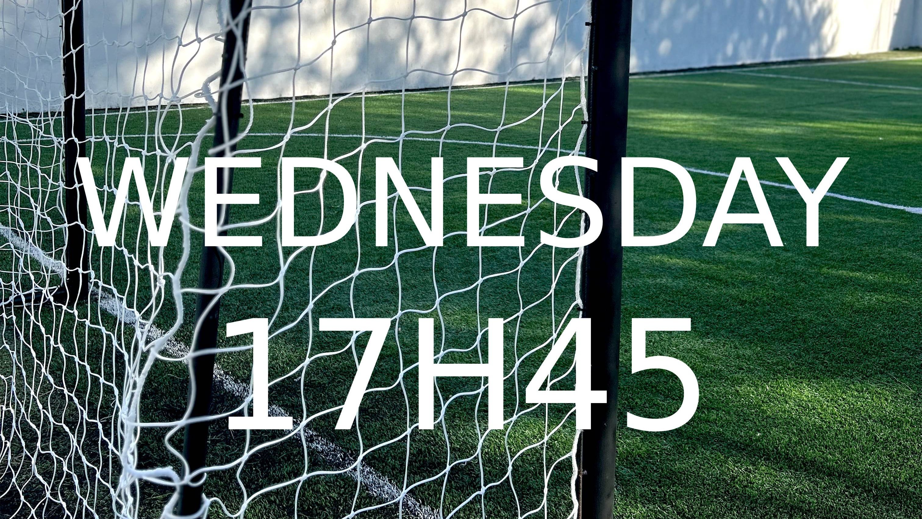 5v5 Football | Campolide |  Wednesdy 17h45 | 1h | 4€ | Register in our WEBSITE