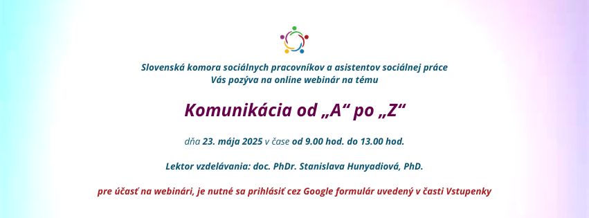 Komunikácia od „A“ po „Z“