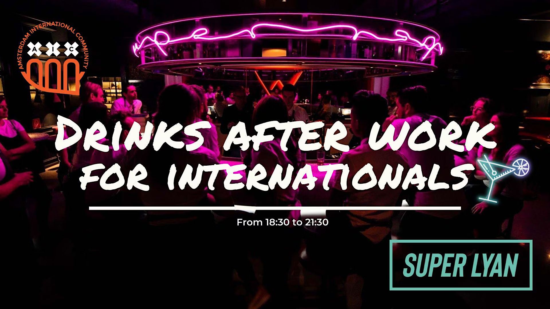 Drinks after work for internationals