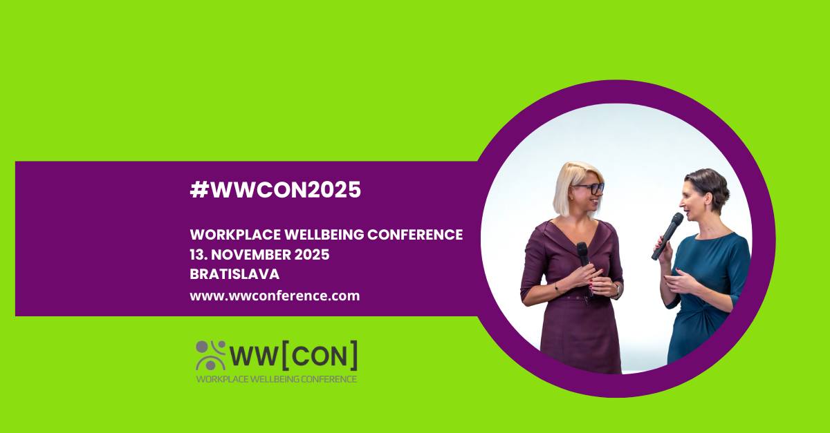 #WWCon2025 - KONFERENCIA O WELLBEINGU V PRÁCI