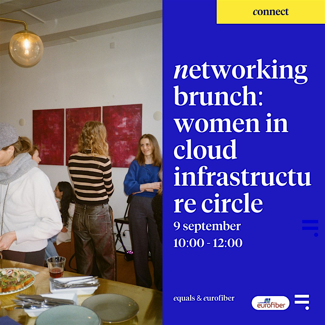 Networking Brunch: Women in cloud infrastructure circle