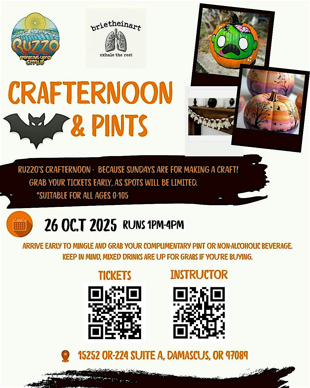 Crafternoon at Ruzzo's Retreat