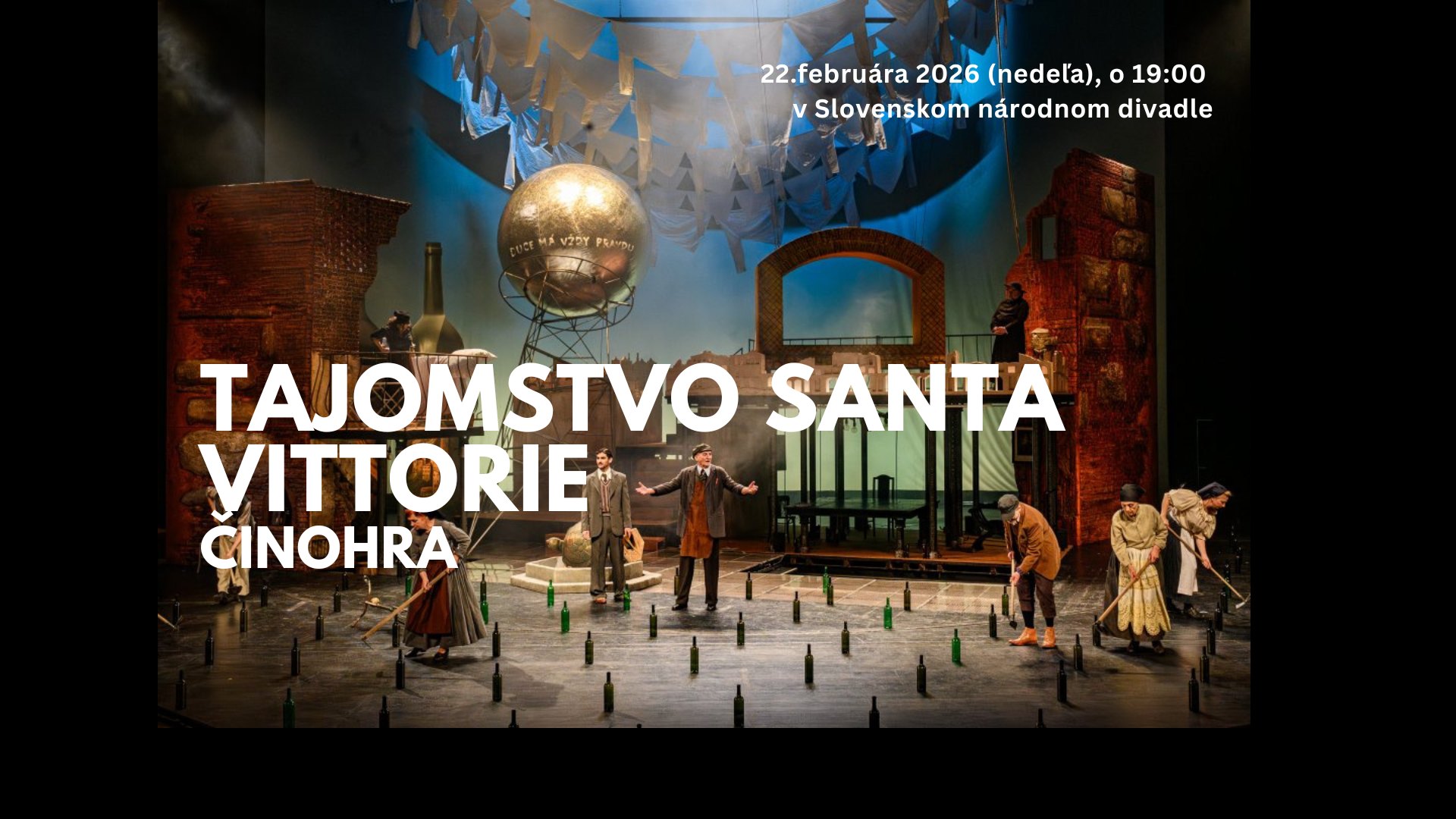Kultúrny Diador - Činohra Tajomstvo Santa Vittorie