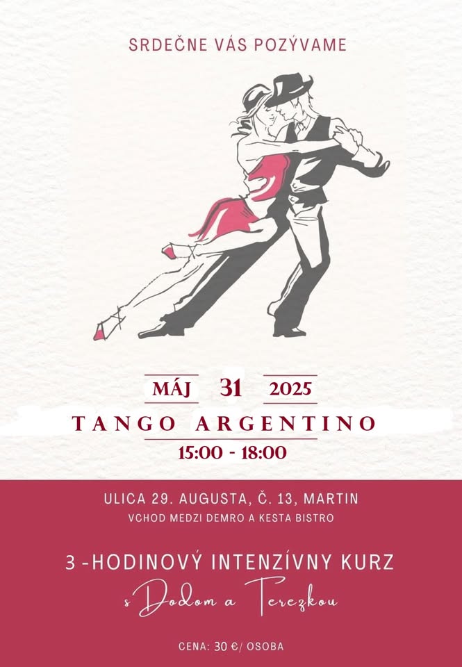 Seminár Tanga v Martine