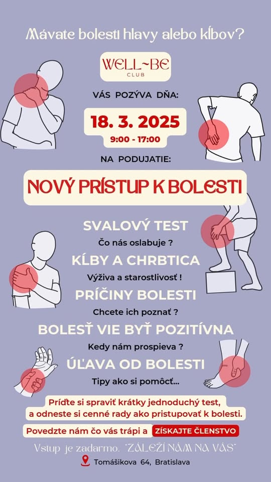 NOVÝ PRÍSTUP K BOLESTI