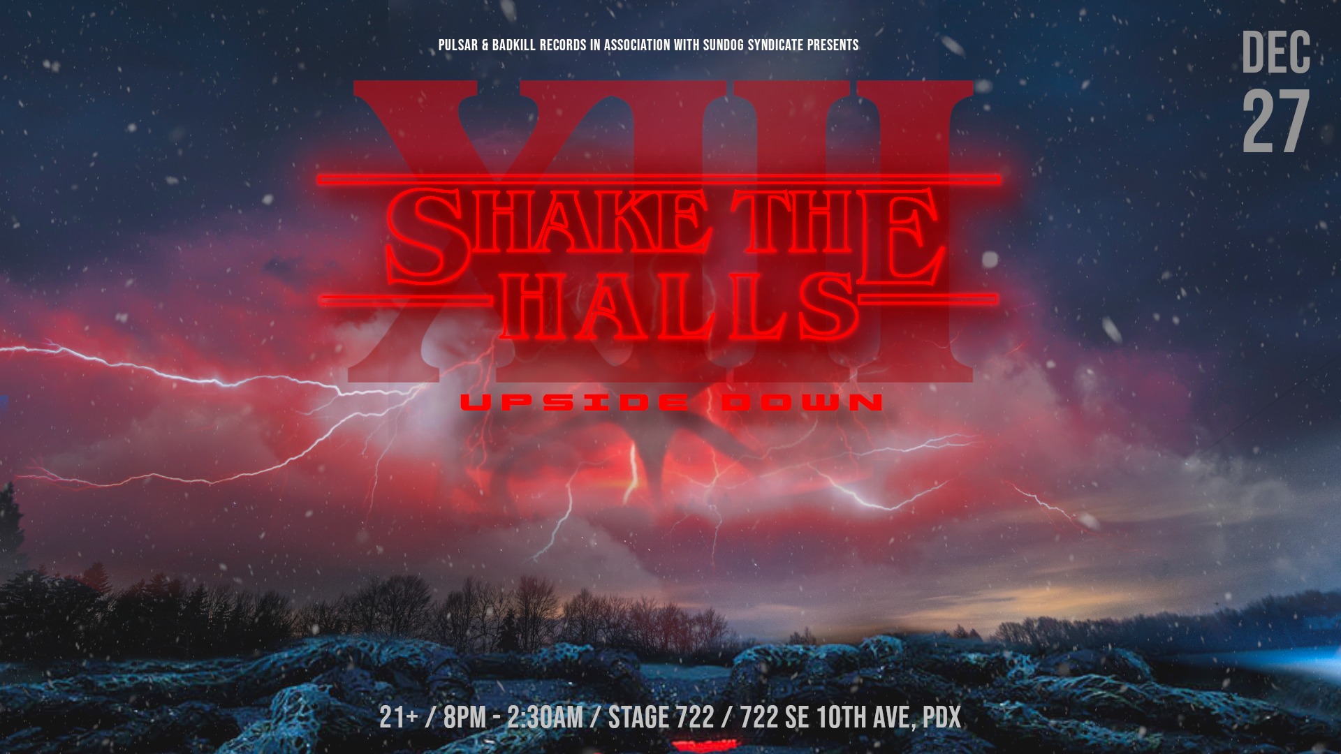 SHAKE the HALLS XIII - UPSIDE DOWN feat. LUXO