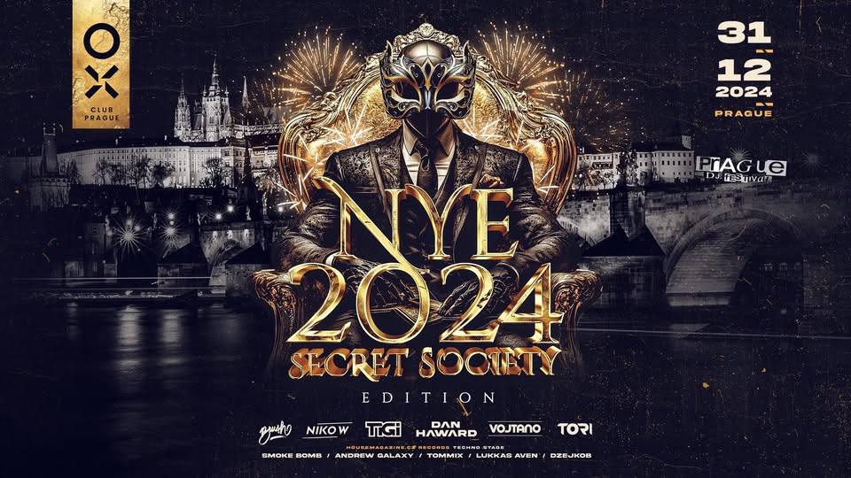 NYE 2024 | 31.12.2024 | OX Club Prague