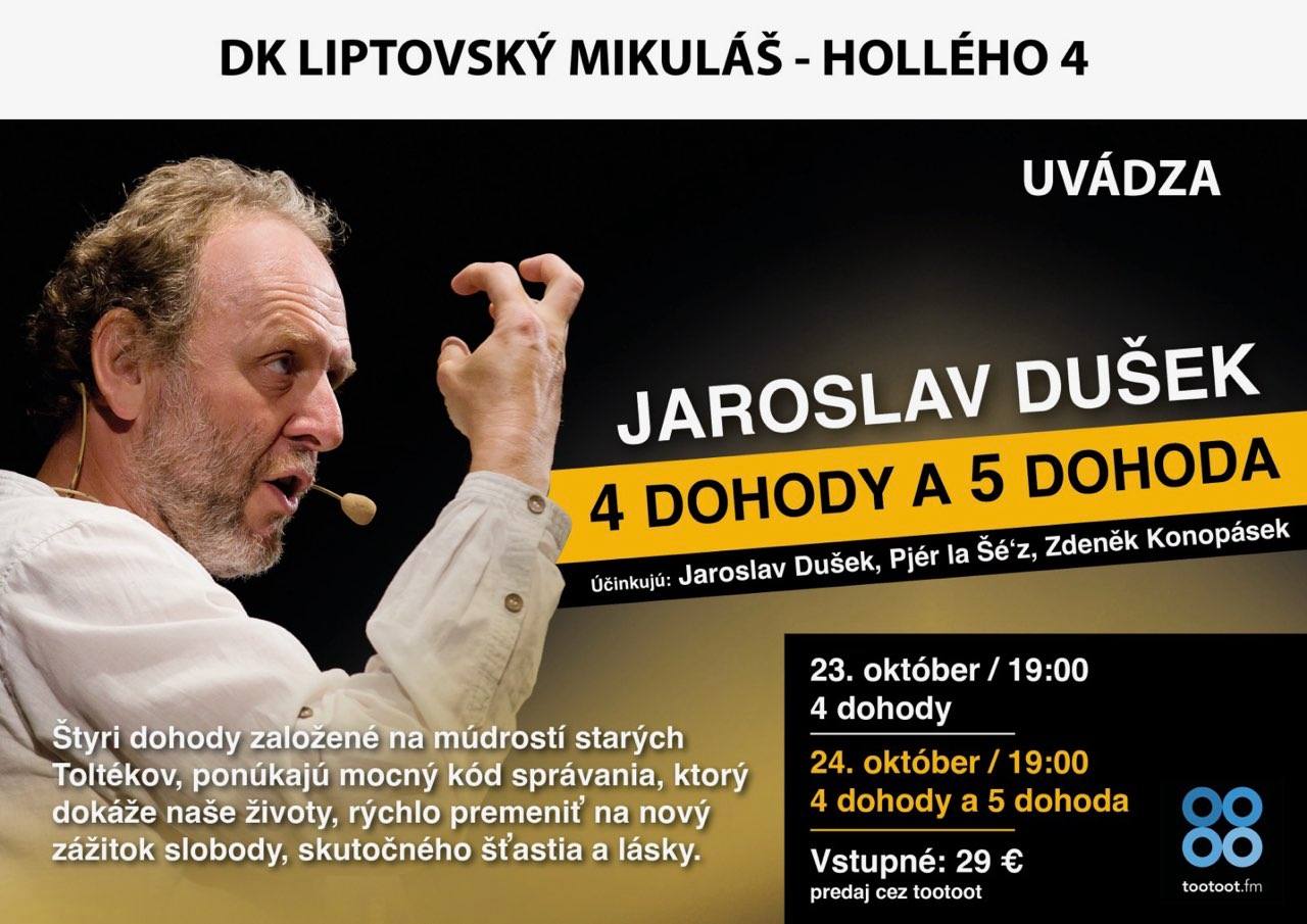 Jaroslav Dušek: 4 DOHODY a 5 DOHODA