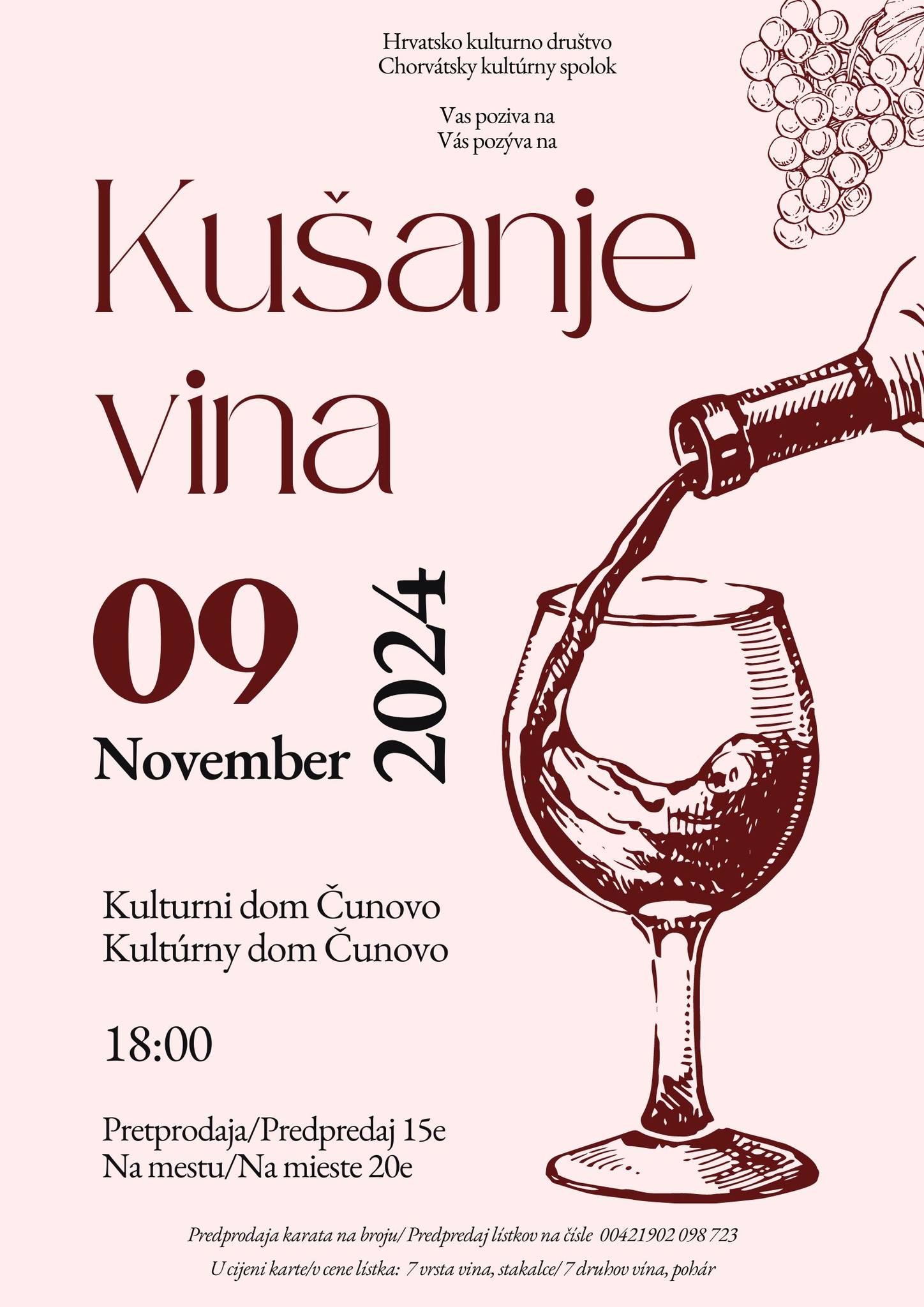 Kušanje vina 2024 / Ochutnávka vína 2024