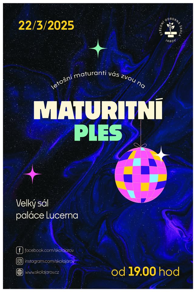 MATURITNÍ PLES
