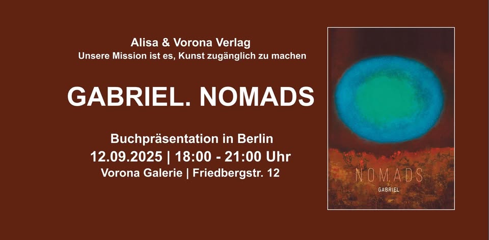 Gabriel. Nomads. Buchpräsentation