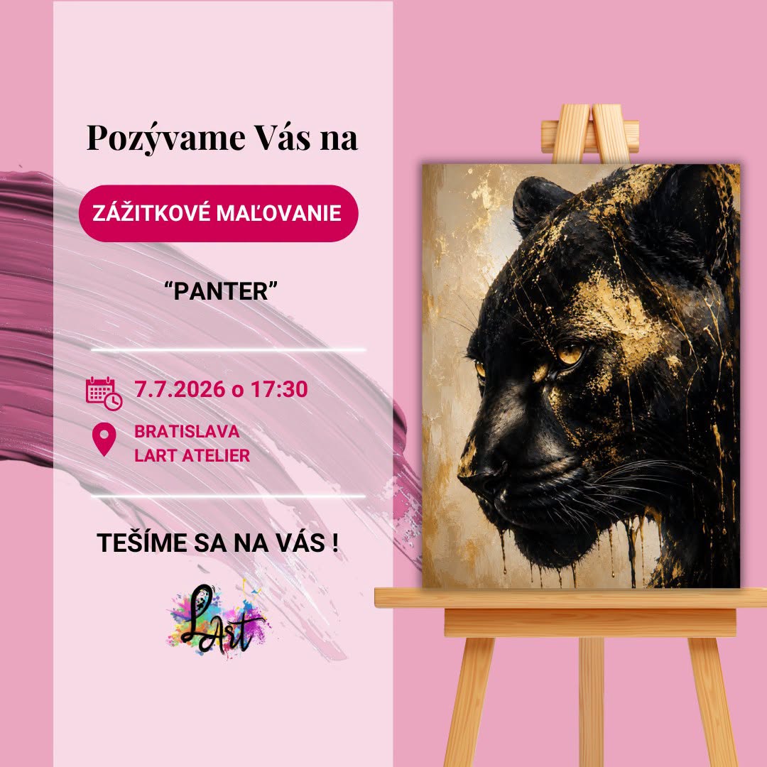 Zážitkové maľovanie- Panter