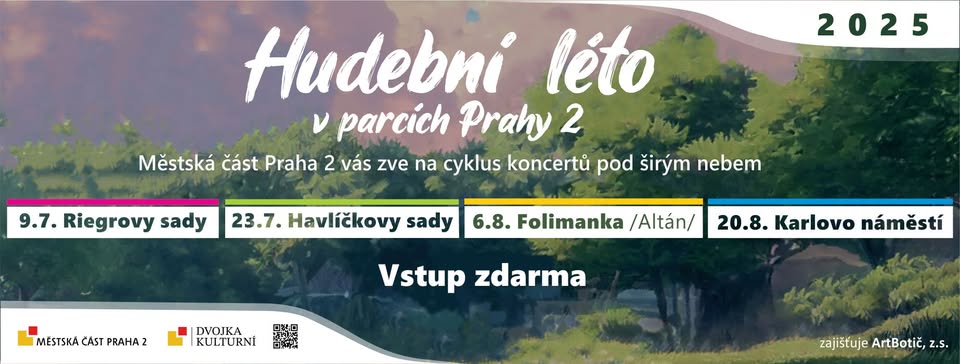 Hudební léto v parcích 2025