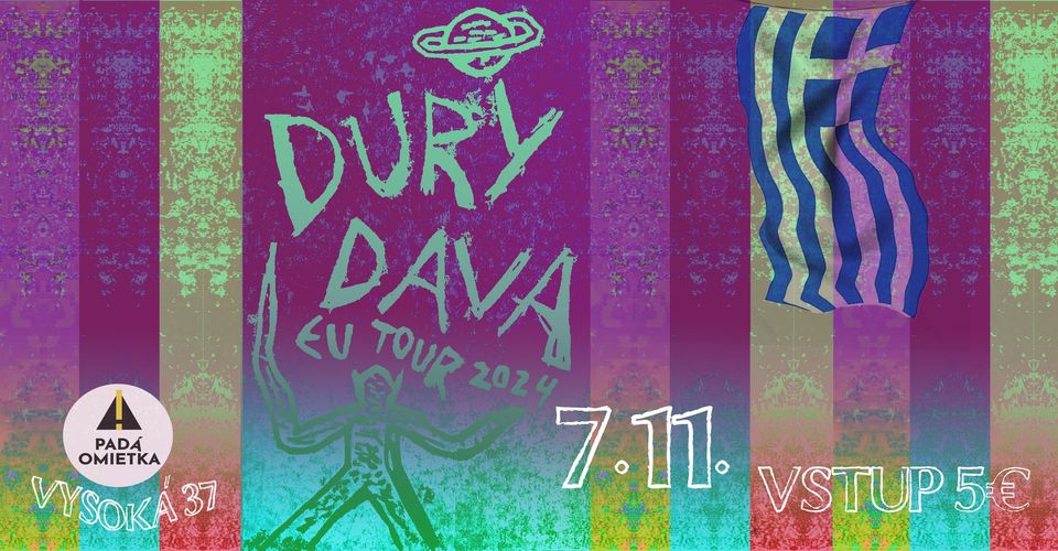 Dury Dava (🇬🇷 psychadelia/krautrock) v Omietke