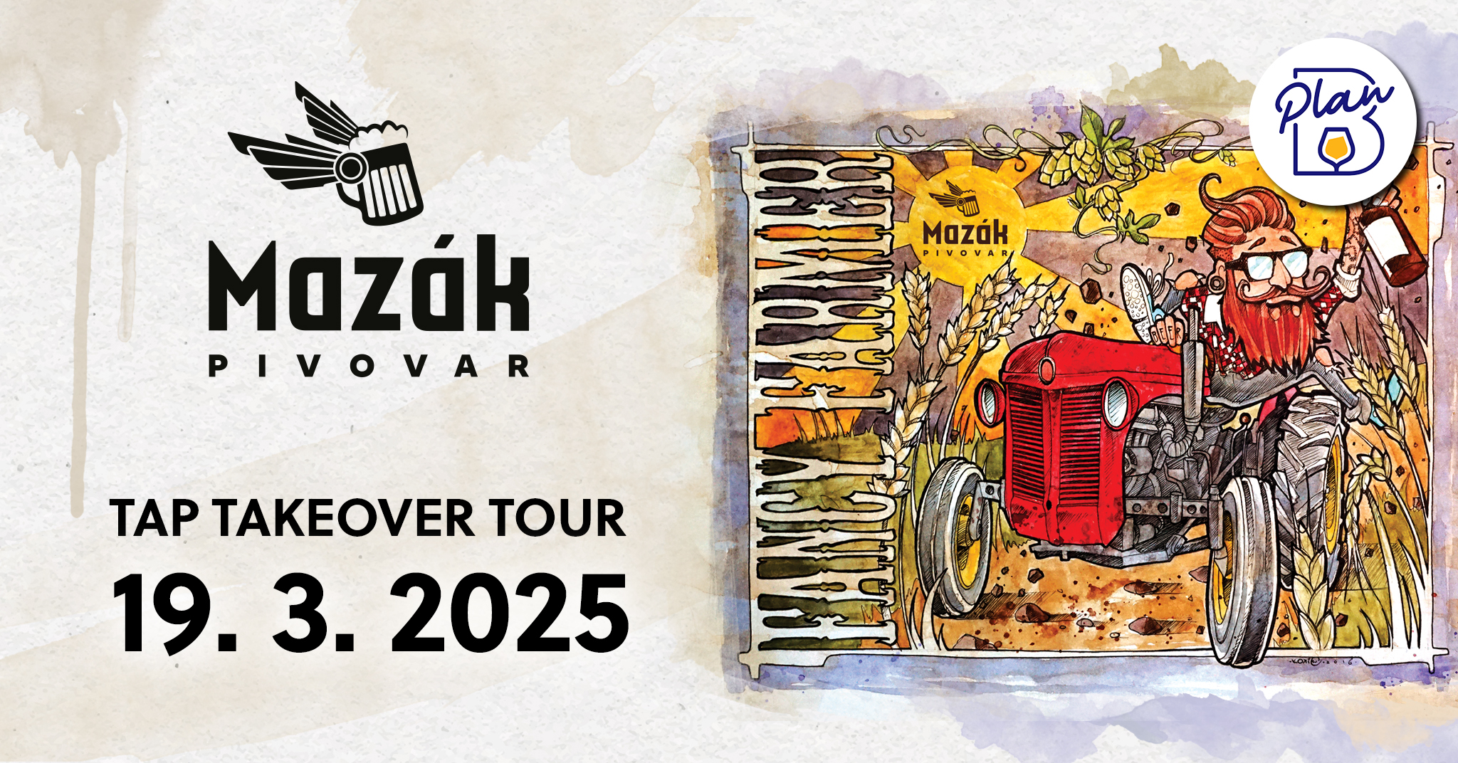 Mazák Tap Takeover Tour | PlanB Bratislava