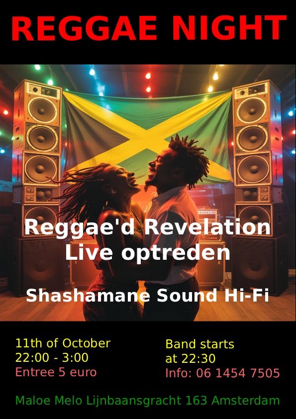 Reggae'd Revelation bij Maloe Melo