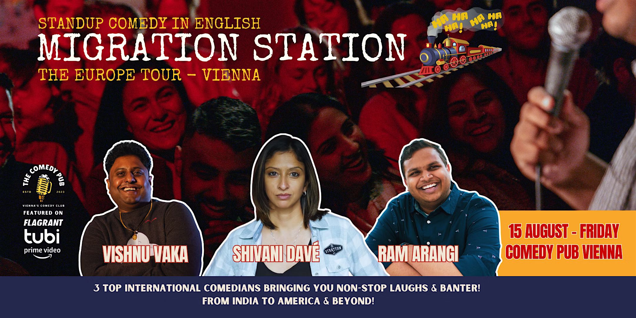 MIGRATION STATION - Standup Comedy - Comedy Pub Vienna