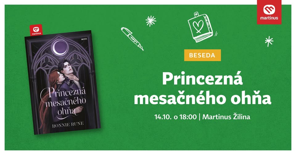 Beseda s Ronnie Rune: Princezná mesačného ohňa