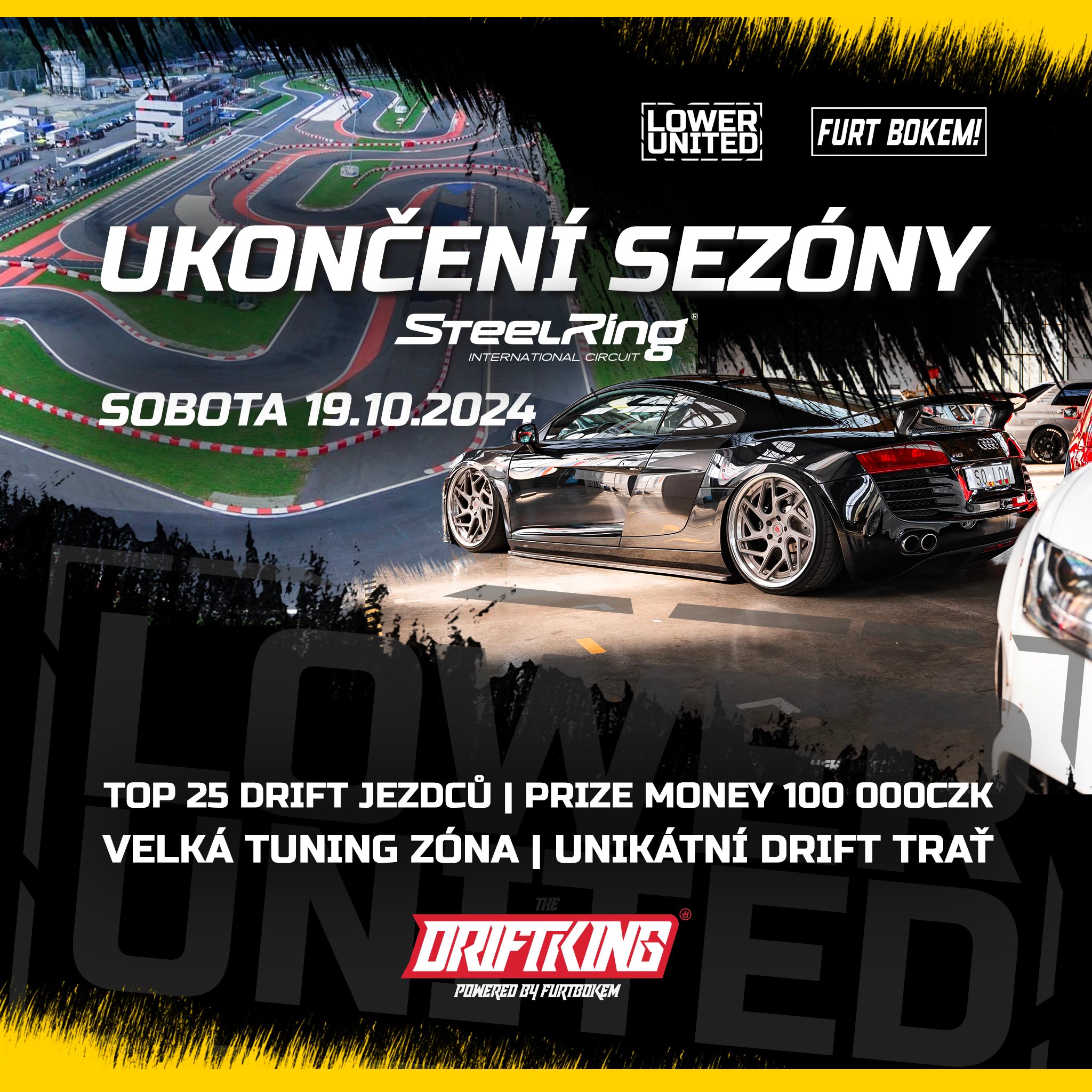 Ukončení tuning a drift sezóny 2024 - Steel Ring